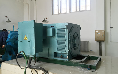蔡甸某水电站工程主水泵使用我公司高压电机安装尺寸